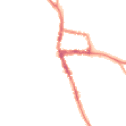 Night-time road noise heatmap for RG9 1UP