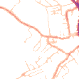 Daytime road noise heatmap for RG9 1UQ