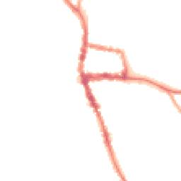 Night-time road noise heatmap for RG9 1UR