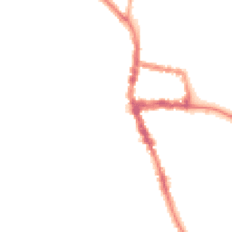 Night-time road noise heatmap for RG9 2AA