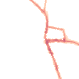 Night-time road noise heatmap for RG9 2AH