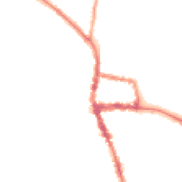 Night-time road noise heatmap for RG9 2BA