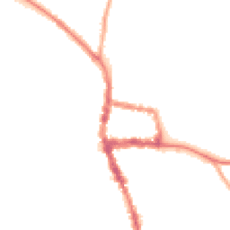 Night-time road noise heatmap for RG9 2BF