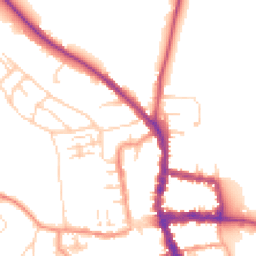 Daytime road noise heatmap for RG9 2DL