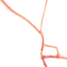Night-time road noise heatmap for RG9 2DL