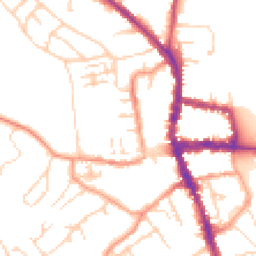 Daytime road noise heatmap for RG9 2DS