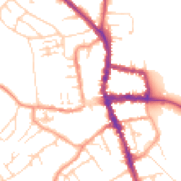 Daytime road noise heatmap for RG9 2FG