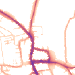 Daytime road noise heatmap for RG9 2HP