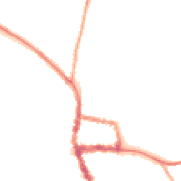 Night-time road noise heatmap for RG9 2HP