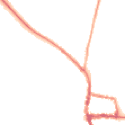 Night-time road noise heatmap for RG9 2LD