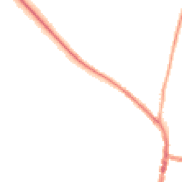 Night-time road noise heatmap for RG9 2LF