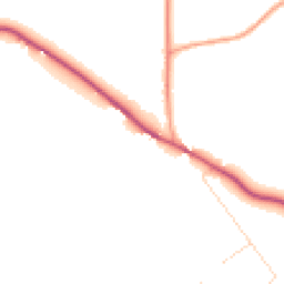 Daytime road noise heatmap for RG9 3AF