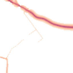 Daytime road noise heatmap for RG9 3BL
