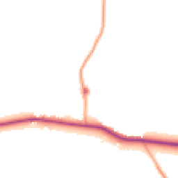 Daytime road noise heatmap for RG9 3EL