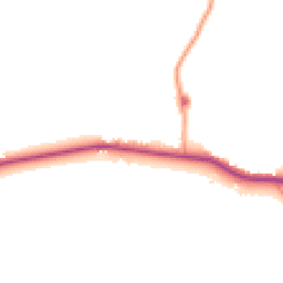 Daytime road noise heatmap for RG9 3EW