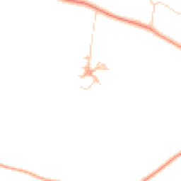 Daytime road noise heatmap for RG9 4BF