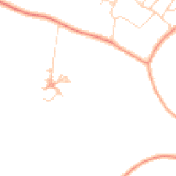 Daytime road noise heatmap for RG9 4BZ