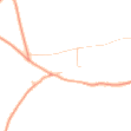 Daytime road noise heatmap for RG9 4ED