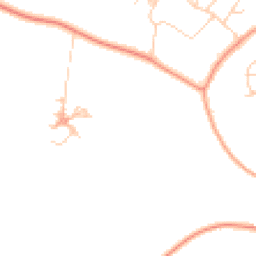 Daytime road noise heatmap for RG9 4ET