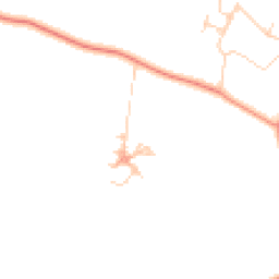 Daytime road noise heatmap for RG9 4FE