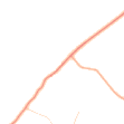 Daytime road noise heatmap for RG9 4NE