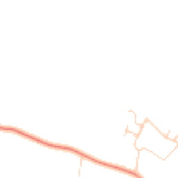 Daytime road noise heatmap for RG9 4NU