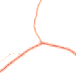 Daytime road noise heatmap for RG9 4PA