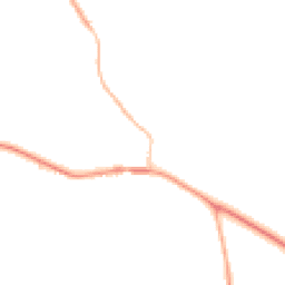 Night-time road noise heatmap for RG9 5AA