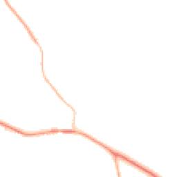 Night-time road noise heatmap for RG9 5AU