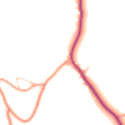 Daytime road noise heatmap for RG9 5DP