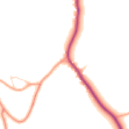 Daytime road noise heatmap for RG9 5DS