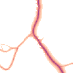 Daytime road noise heatmap for RG9 5DX