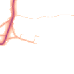 Daytime road noise heatmap for RG9 5JP