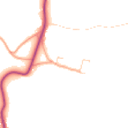 Daytime road noise heatmap for RG9 5JS