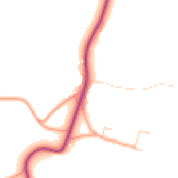 Daytime road noise heatmap for RG9 5JX