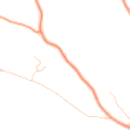 Daytime road noise heatmap for RG9 5NR
