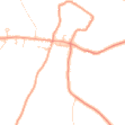 Daytime road noise heatmap for RG9 5PA