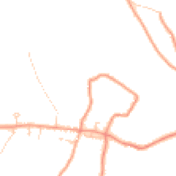 Daytime road noise heatmap for RG9 5PY