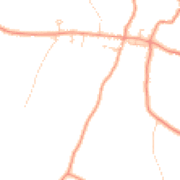 Daytime road noise heatmap for RG9 5QB