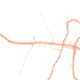 Daytime road noise heatmap for RG9 5QJ