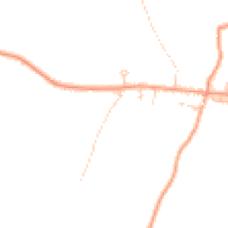 Daytime road noise heatmap for RG9 5QS