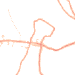 Daytime road noise heatmap for RG9 5RD