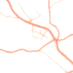 Daytime road noise heatmap for RG9 5RQ