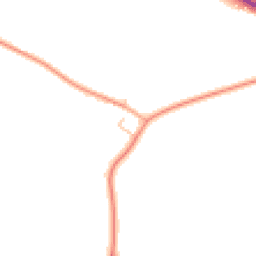 Daytime road noise heatmap for RG9 5ST