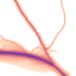 Daytime road noise heatmap for RG9 6AH
