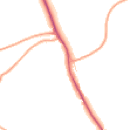 Daytime road noise heatmap for RG9 6AT