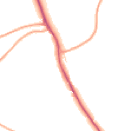 Daytime road noise heatmap for RG9 6AY