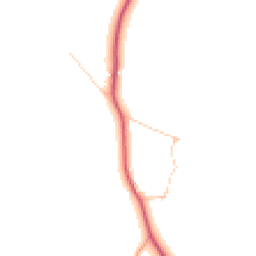 Daytime road noise heatmap for RG9 6DS