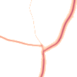 Daytime road noise heatmap for RG9 6EE