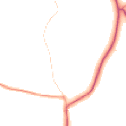 Daytime road noise heatmap for RG9 6EG